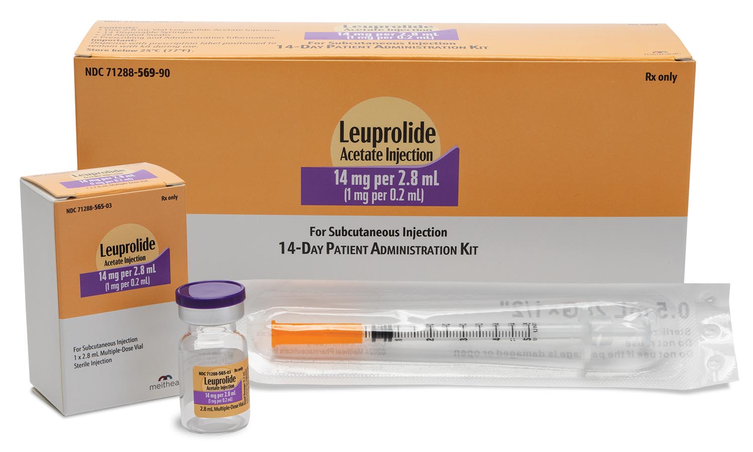 Leuprolide Acetate Injection 14 mg per 2.8 mL